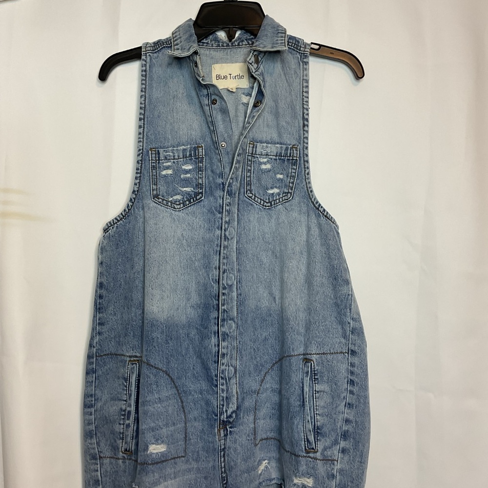 Blue Turtle Jumpsuit small - Picture 6 of 16